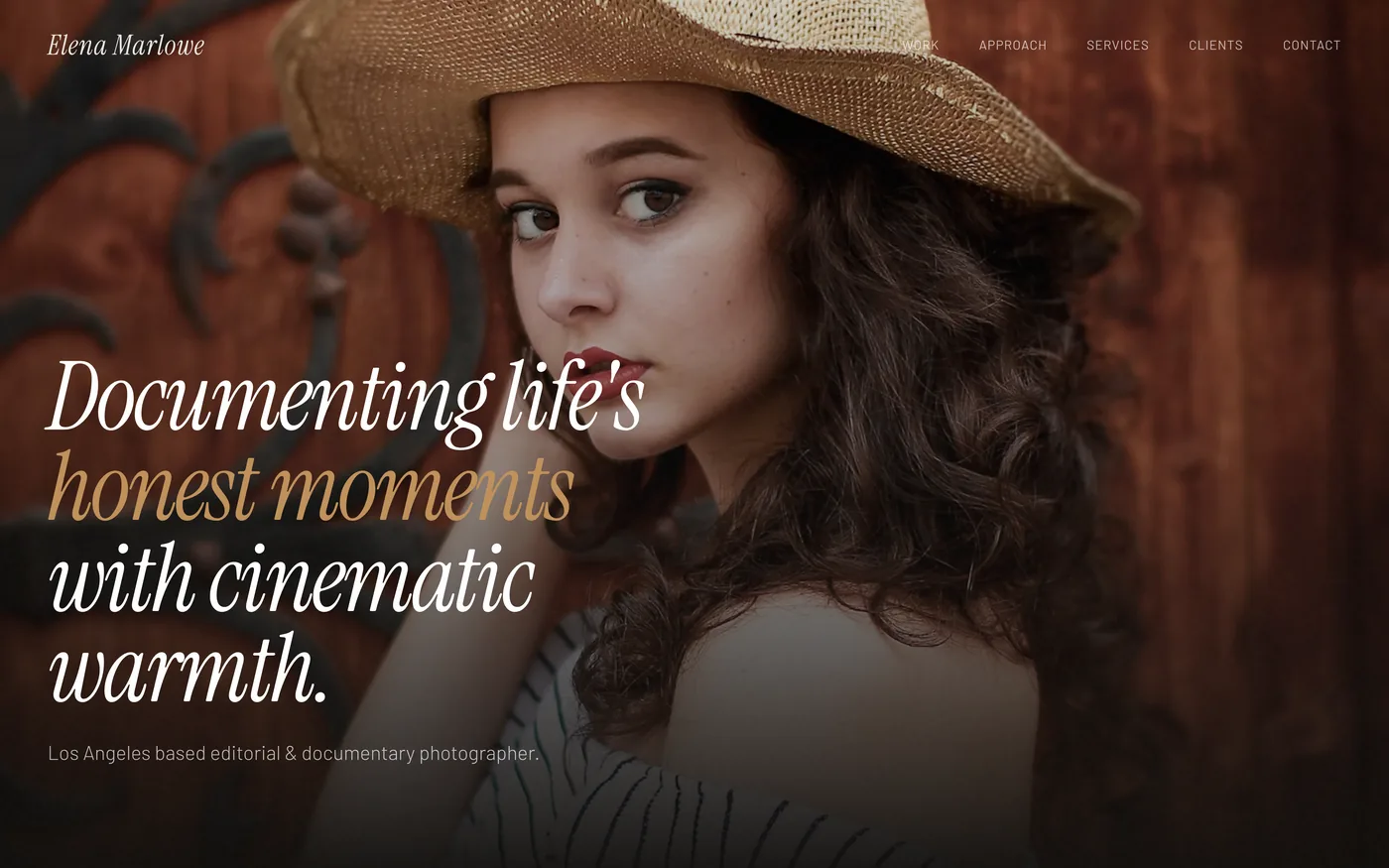 Elena Marlowe website built by Web Liftz